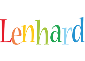 Lenhard birthday logo