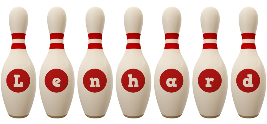 Lenhard bowling-pin logo