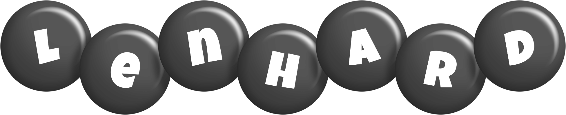 Lenhard candy-black logo