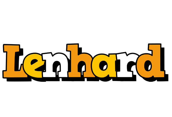 Lenhard cartoon logo