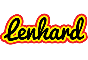 Lenhard flaming logo