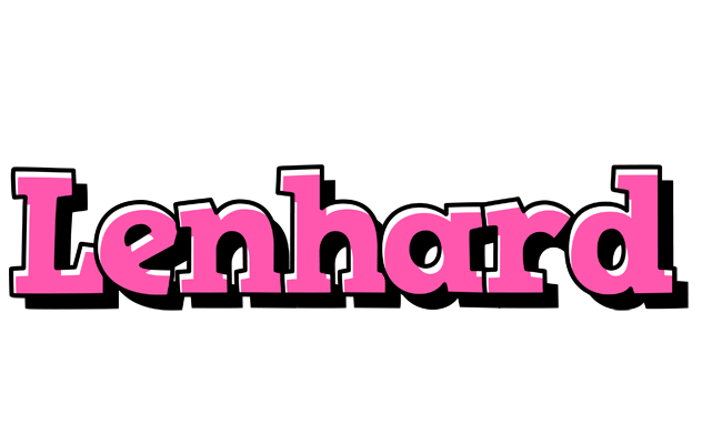 Lenhard girlish logo
