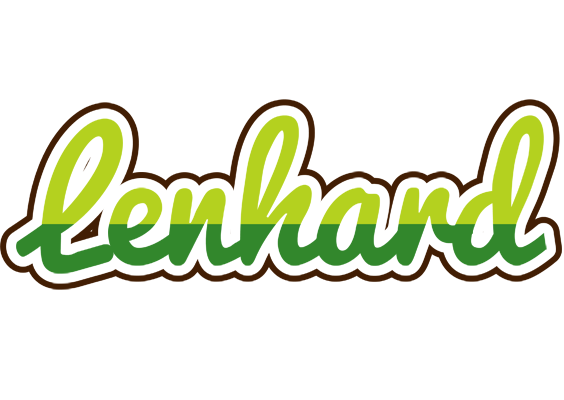 Lenhard golfing logo
