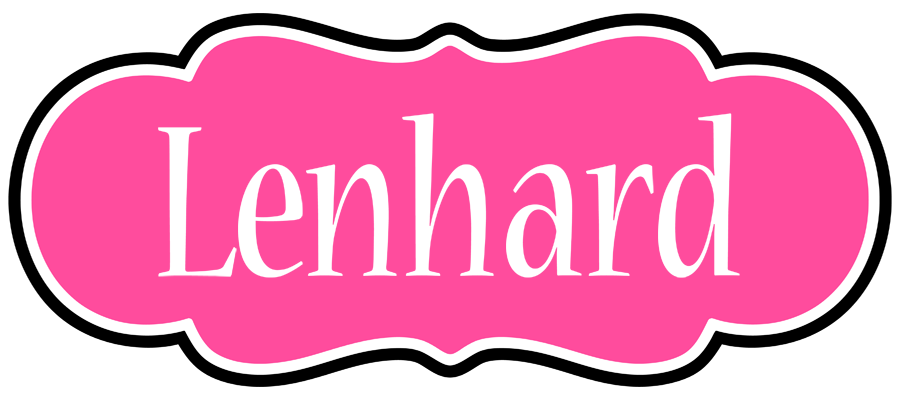 Lenhard invitation logo