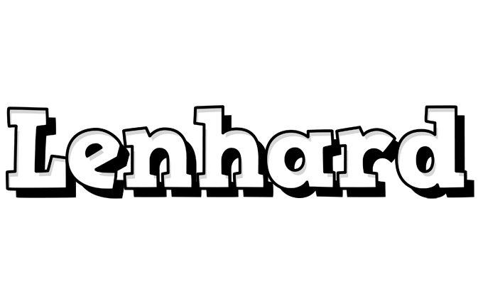 Lenhard snowing logo