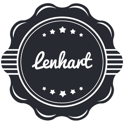 Lenhart badge logo