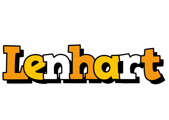 Lenhart cartoon logo