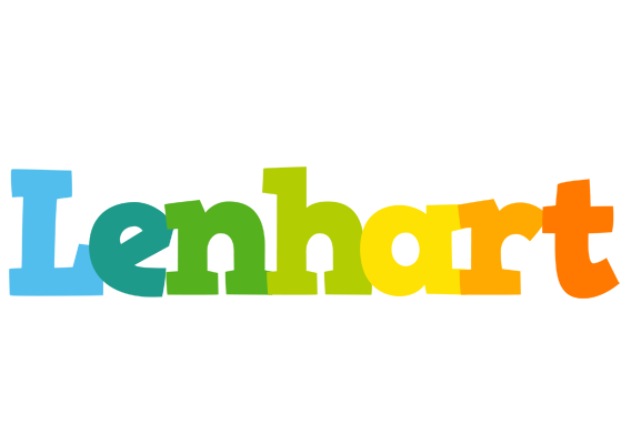 Lenhart rainbows logo