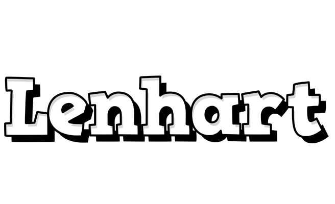 Lenhart snowing logo