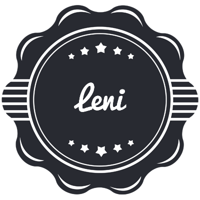 Leni badge logo