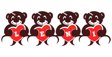 Leni bear logo