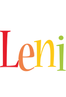 Leni birthday logo