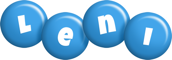 Leni candy-blue logo