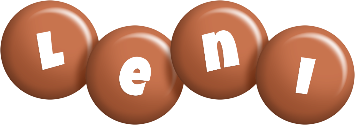 Leni candy-brown logo