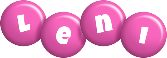 Leni candy-pink logo