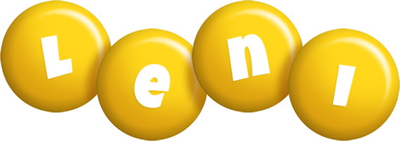 Leni candy-yellow logo
