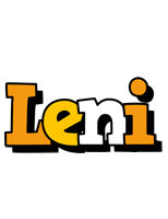 Leni cartoon logo