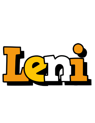 Leni cartoon logo