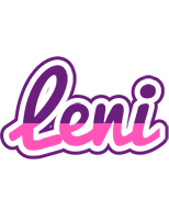 Leni cheerful logo