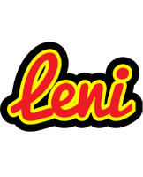 Leni fireman logo