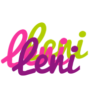 Leni flowers logo