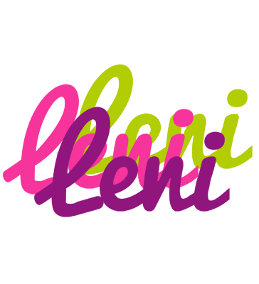 Leni flowers logo
