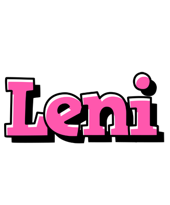 Leni girlish logo