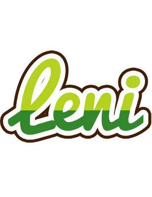 Leni golfing logo