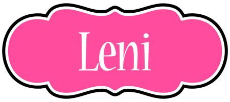 Leni invitation logo