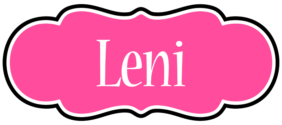 Leni invitation logo