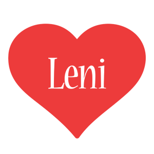 Leni love logo
