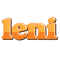 Leni orange logo