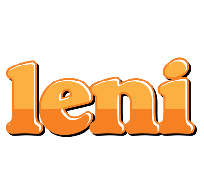 Leni orange logo