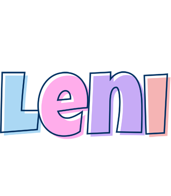 Leni pastel logo