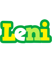 Leni soccer logo