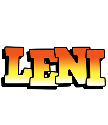 Leni sunset logo