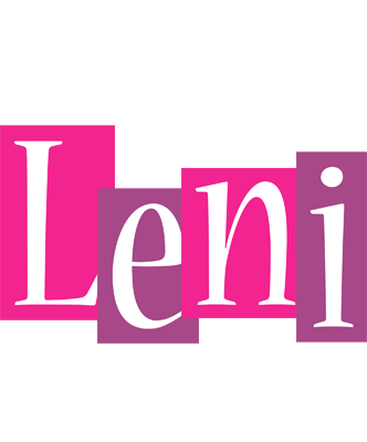 Leni whine logo