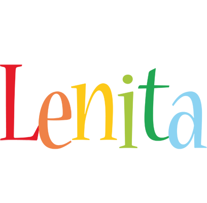 Lenita birthday logo