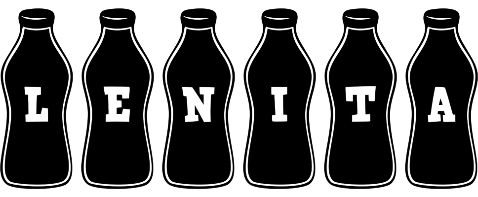 Lenita bottle logo