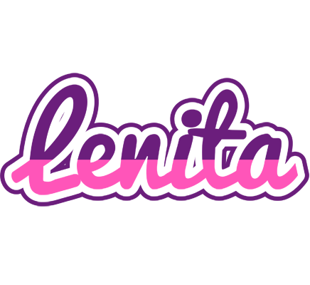 Lenita cheerful logo