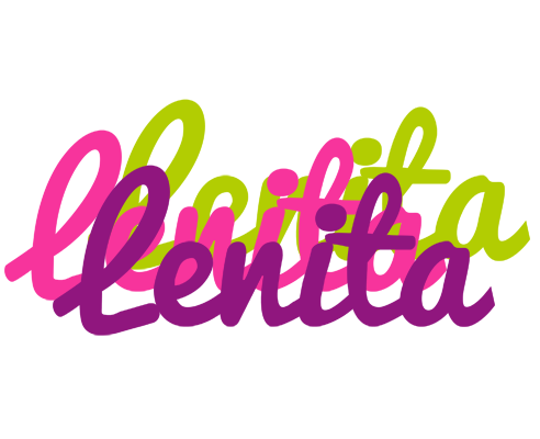 Lenita flowers logo