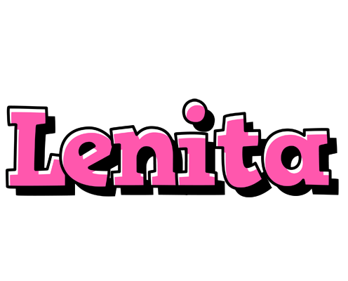 Lenita girlish logo