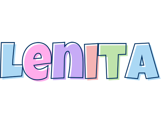 Lenita pastel logo