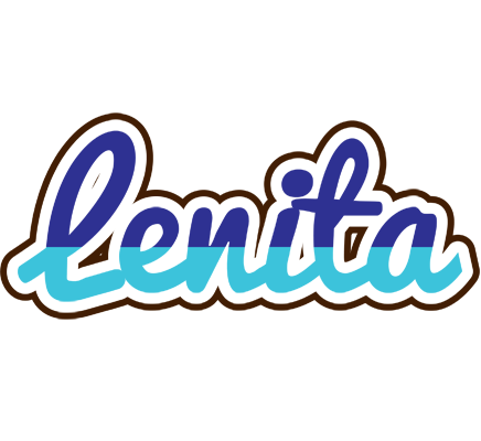 Lenita raining logo