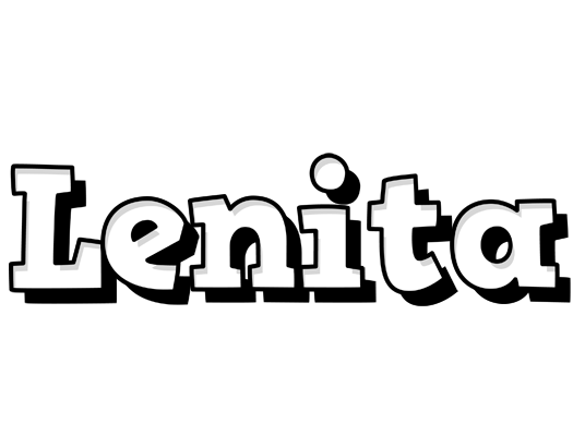 Lenita snowing logo