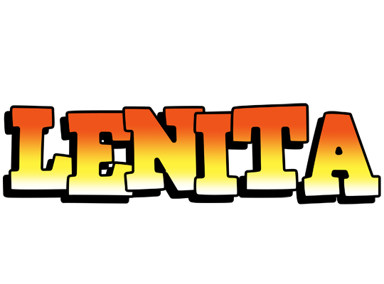 Lenita sunset logo