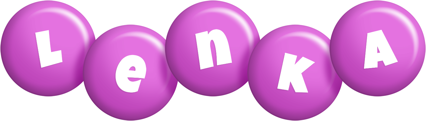 Lenka candy-purple logo