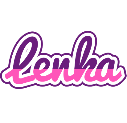 Lenka cheerful logo