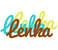 Lenka cupcake logo