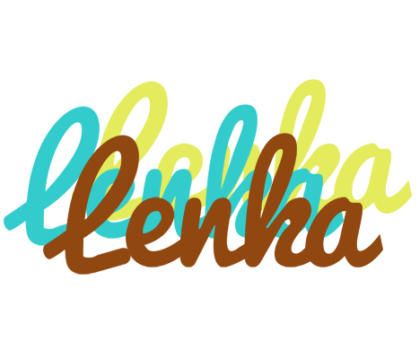 Lenka cupcake logo